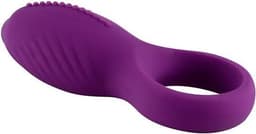 Vibrerende Cockring - silicone penis ring- G-spot stimulator -Paars — thumbnail 5