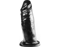 Dark Crystal XXL Dildo 23 x 8,5 cm - zwart