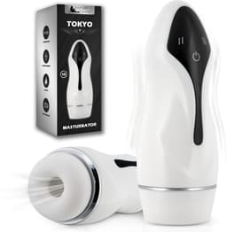 Intimate Desires® Tokyo - Masturbator voor man - Pocket Pussy - Verwarmd - Tril- & Zuigfunctie - Automatische Masturbator - Sex Toys voor mannen - Oplaadbaar — thumbnail 1