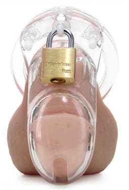Transparante Kuisheidskooi - Transparante Peniskooi - Transparante Chastity — thumbnail 6