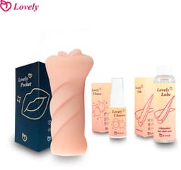 Lovely Pocket-Lovely Lube - Lovely Cleanse Pocket pussy-Glijmiddel-AloeVera-Seksspeeltje-Natuurlijk-Schoonmaakproduct-Verzorging-Antibacterieel — thumbnail 1