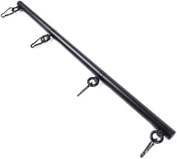 Kiotos - Zwarte deelbare spreidstang/spreader bar Met 4 Ringen — thumbnail 1