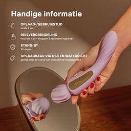 LELO SWITCH - Dubbele Wandvibrator & G-spot Vibrator - Slimme App-connectiviteit - Soft Pink — thumbnail 4