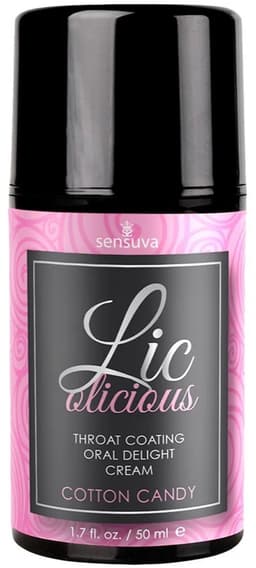 Sensuva - Lic-o-licious Oral Delight Creme Suikerspin 50 ml — thumbnail 6