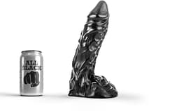 All Black Dildo 23 cm — thumbnail 1