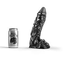 All Black Dildo 23 cm
