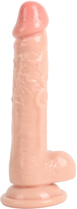 Banoch | Dildo met zuignap | 17 cm | ∅ 3 cm | Realistisch Geaderd | Stevig & Buigzaam | Voor Anaal en Vaginaal Gebruik — thumbnail 8