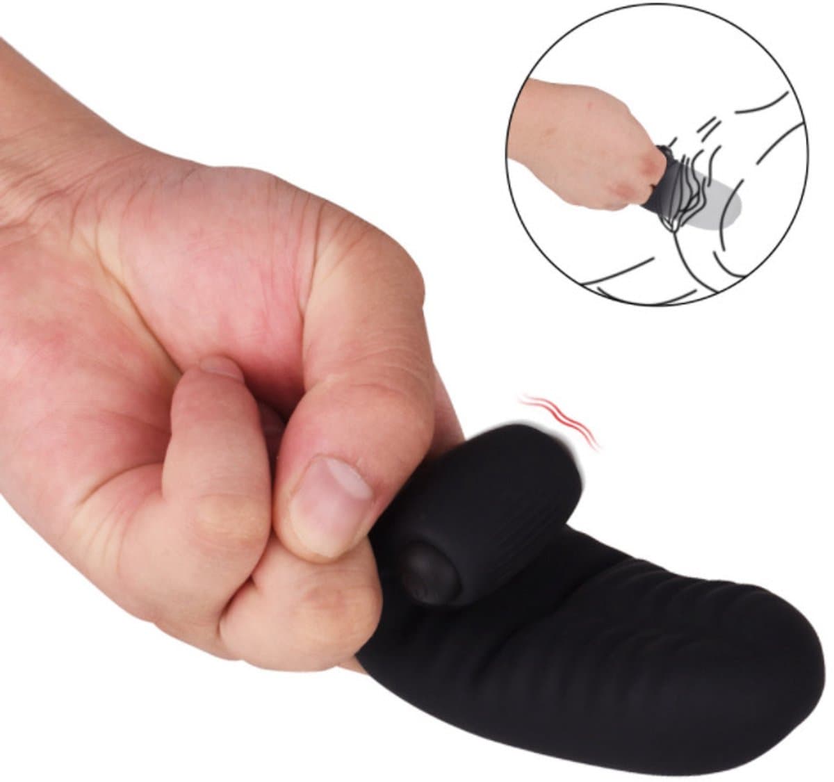 Vrouwen-Koppels-G-spot-Clit-Stimulator-Oplaadbare-Vinger-Vibrator-Speelgoed — afbeelding 1