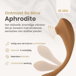 Be Mine Aphrodite - G-Spot Vibrator - 17 Standen - USB-C - Vibrator - IPX6 - Vibrator Voor Vrouwen - Clitoris Stimulator - Sex Toys Voor Vrouwen - Luchtdruk Vibrator — thumbnail 4
