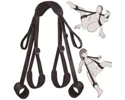 Bondage seksspeeltjes voor koppels voor nek tot pols, dij, sekssling en enkel, SM-kits, beperkingen voor set, bondageset, beperkingenset, seksspeeltjes voor beginners
