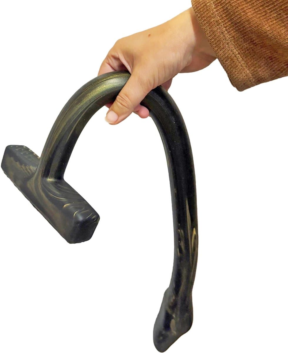 Monster Dildo The Master XL - Extra Lange Anaal Dildo - Zwart/Goud XL — afbeelding 1