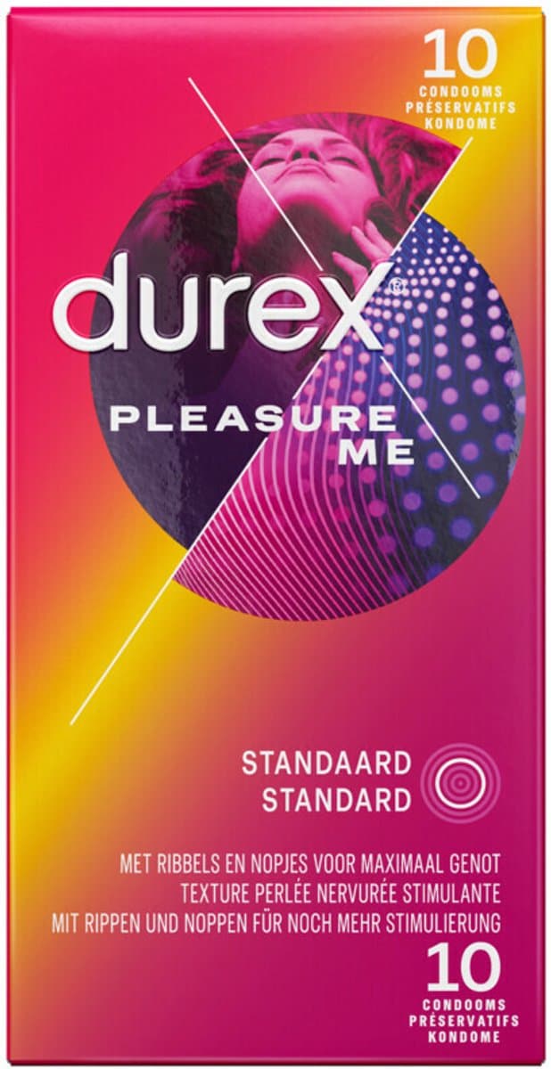Durex - Condooms - Pleasure Me - 10st x3 — afbeelding 1