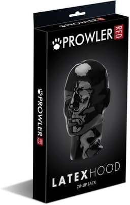 Prowler RED - Latex Kap - One Size - Zwart — thumbnail 3