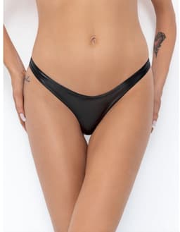 Noir Handmade – Powerwetlook String – Zwart — thumbnail 2