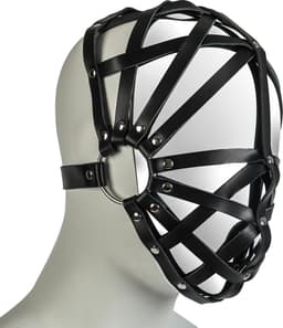 Banoch | Mask inconnu/2 - zwart  - pu Leer — thumbnail 4