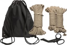 Doc Johnson - Kink - Bind & Tie Initiation Kit - 5 Piece Hemp Rope — thumbnail 1