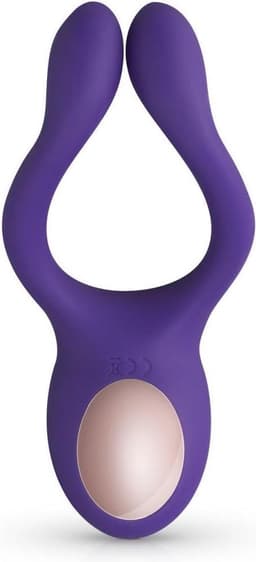 Teazers - Partner Multifun Koppel Vibrator - Oplaadbaar - Vibrator - Vibrators voor Vrouwen en Mannen - Sex Toys voor Vrouwen - Vibrators - Koppeltoy - Clitoris Stimulator - Paars — thumbnail 9