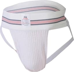 MM Sports The Original No. 10 Swimmer/Jogger Jockstrap 3 inch White - MAAT XXL - Heren Ondergoed - Jockstrap voor Man - Mannen Jock — thumbnail 1