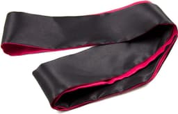 Banoch | Blinddoek bordeaux rood - zacht 150 cm 8 cm breed — thumbnail 4