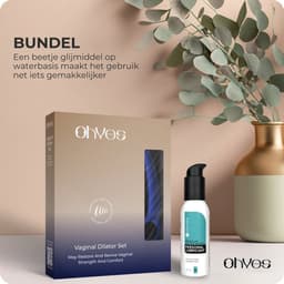 OHYES Dilator set Vaginisme - Siliconen Dilators voor vrouwen - 5 delige Dildo of Pelottes set + Glijmiddel — thumbnail 9