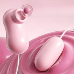 Vibrerende tepelzuiger en vibrerend ei G-spot 10 snelheden vrouwen masturbatie bullet vibrator seksspeeltjes voor vrouwen seksspeeltjes voor volwassenen — thumbnail 1