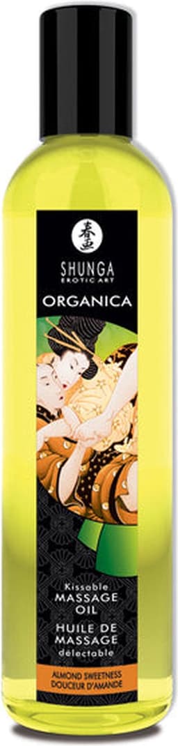 Shunga - Massage Olie Organica Zoete Amandel — thumbnail 10