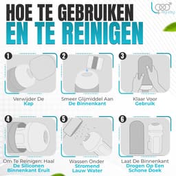 Lovemytoy® 360° deepthroat plezier en orgasme Automatische masturbator met 8 trillingsfrequenties - 8 zuigsnelheden - Vibrator voor mannen - Sex Toys voor Mannen black - Gawk Penis Stimulator — thumbnail 4
