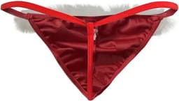 kerststring heren bontrand string lingerie mannen christmas — thumbnail 3