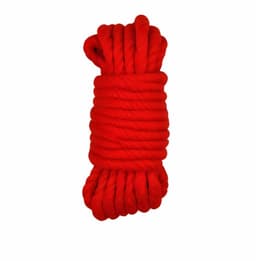 Bondagetouw - 10m - Rood — thumbnail 1