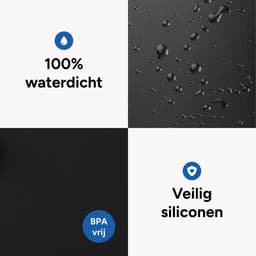 Opblaasbare butt plug - Opblaasbaar - Inflatable - Max 10cm dik - Zacht en flexibel BPA vrij - BDSM set - Zwart - Jespro — thumbnail 6