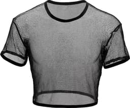Transparante kleding set erotisch - Shirt en Short - Mannen - Sexy outfit - Clubwear - Lingerie — thumbnail 3