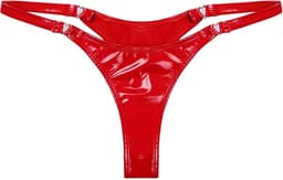 Lederen vrouwen string - Erotische slip - Sexy — thumbnail 2