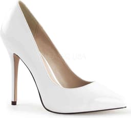 Pleaser - AMUSE20 Pumps - US 10 - 40 Shoes - Wit — thumbnail 1