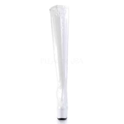 EU 38 = US 8 | ADORE-3000 | 7 Heel, 2 3/4 PF Stretch Thigh Boot, Side Zip — thumbnail 2