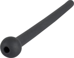 You2Toys – Siliconen Dilator Penis Plug met Tunnel Ontwerp voor Natte Plezier – Zwart — thumbnail 2