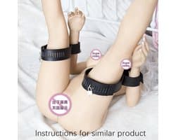 BDSM spreader bar / spreidstang verstelbaar met 2 hand en 2 voetboeien Cimejo®