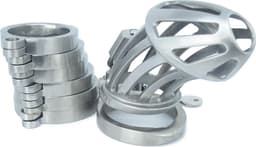 BON4MXL Extra Large High Quality Male Stainless Steel Chastity Cage Extra Grote Roestvrijstalen Peniskooi — thumbnail 6