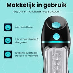 ME'ADAM Y-Serie - Masturbator voor man - met krachtige zuigfunties - Inclusief complete accessoires pakket - Pussy en Deepthroat - Pocket Pussy - Kunstvagina - Realistische Masturbator van hoge kwaliteit. - Sex toys voor mannen — thumbnail 5