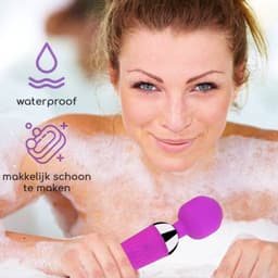 Magic Wand Vibrator - G Spot Vibrator & Clitoris Stimulator voor vrouwen - Oplaadbaar & Hypoallergeen - Sex Toys ook voor Koppels - Paars — thumbnail 8