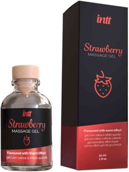 Strawberry Massage Gel - 30 ml — thumbnail 5