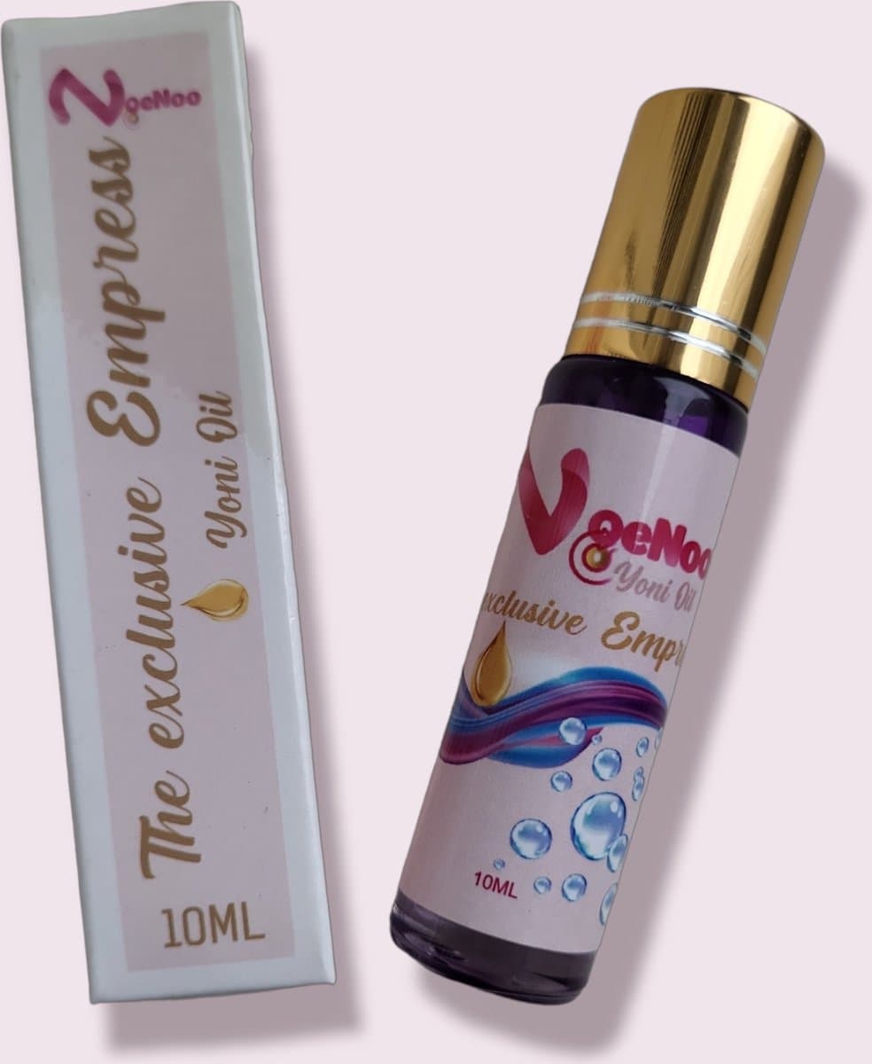 Noenoo | Exclusive Empress Yoni Olie | Natuurlijke Vaginale Olie | Massageolie - Verwijdert geur - Vermindert ingegroeide haren - Stimuleert intieme hydratatie — afbeelding 1