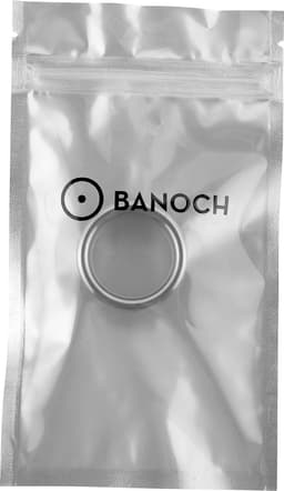 Banoch - Glansring Thick Ø 26 mm - brede metalen eikelring - cockring — thumbnail 5