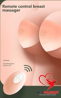 Tepel vibrator pads Platinum | Borst vibrator | Draadloos | BDSM | Onzichtbaar te dragen | USB oplaadbaar | Afstandsbediening | 10 vibratiestanden | Nipple — thumbnail 10