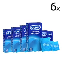 Durex Originals Condooms Extra Safe - 6x 12 stuks — thumbnail 9
