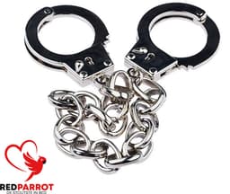 Teenboeien BDSM - RVS - Bondage - One size - Ketting - 2 boeien — thumbnail 4