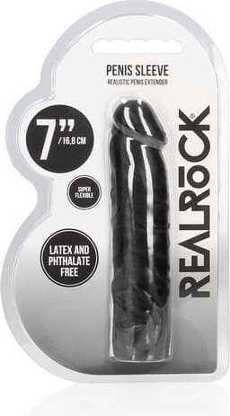 Shots - RealRock Peniskoker - 17 cm black — thumbnail 2