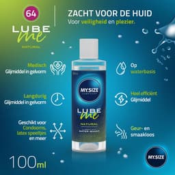 Voordeelverpakking MY.SIZE-condooms 64 mm, pak van 10 + MY.SIZE natuurlijk glijmiddel 100 ml + MY.SIZE-massagekaars — thumbnail 5