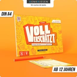 Schatspel voor Volwassenen en Kinderen | Classic Edition | DIN A4 Speelblok | Geschikt vanaf 12 jaar | Gezellig Familiespel zonder Internet — thumbnail 3