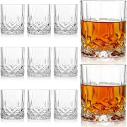Set van 12 Nachtmann Noblesse whiskybekers, 12-delig. Kristallglas, whiskyglas, whisky glas 300 ml, whiskey glazen 8,1x9,3 cm, herbruikbaar whiskyglas, vaatwasbestendige whiskyglazen — thumbnail 4