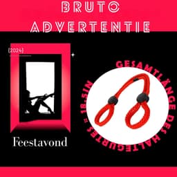 QUOVO® Sex Toys voor Koppels - 4 Delen Set - SM Pakket – Handboeien - Bondage - Vastbinden - Kit - Startset - Handboeien - BDSM- rood/ bruin- 14cm x 14cm x 6cm — thumbnail 3